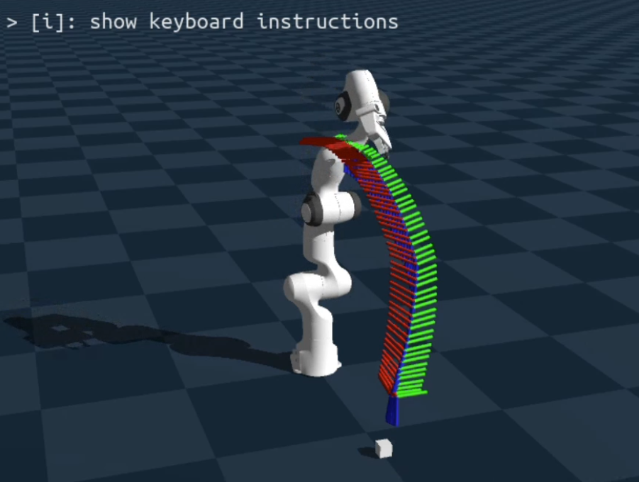 Inverse kinematics motion planning